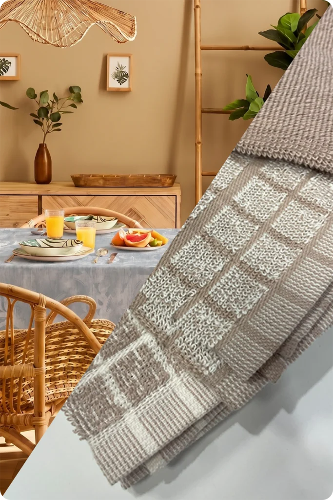 Rayon déco avec nappes CPM Tendances